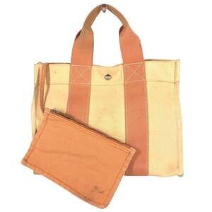 Hermes Bora Tote Toile Pm #245519H37B